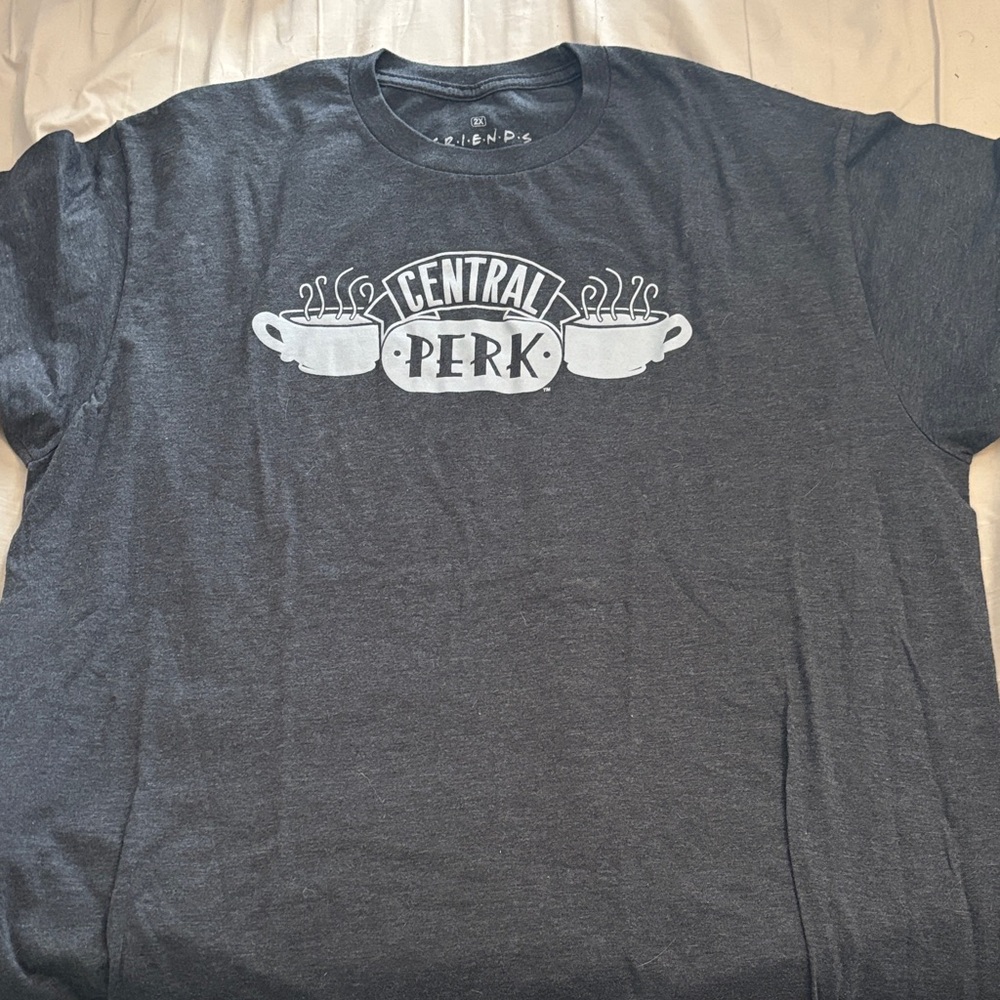 FRIENDS Central Perk Tee - Charcoal